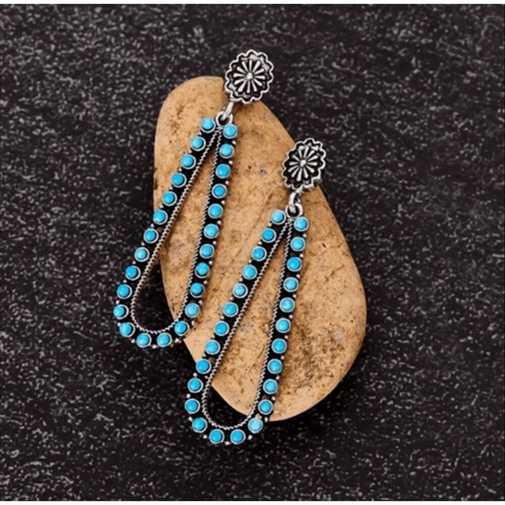 Southwestern Turquoise Earrings